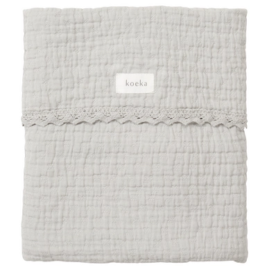 Wiegdeken Koeka Lace Elba Grey Wave
