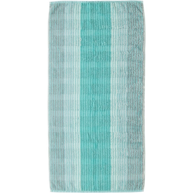 Hand Towels Cawö Cashmere Stripes Turquoise (set of 3)