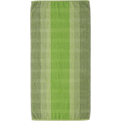 Bath Towel Cawö Cashmere Stripes Green