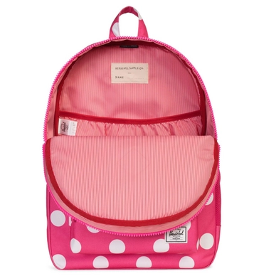 Rugzak Herschel Supply Co. Heritage Youth XL Polka Dot Fandango Pink