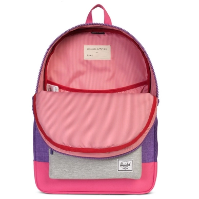Rugzak Herschel Supply Co. Heritage Youth XL Deep Lavender Light Grey Fandango Pink