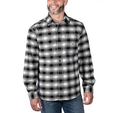 Carhartt men's flannel deals shirts