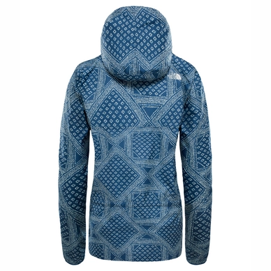 Jas The North Face Women Fanorak Blue Wing Teal Bandana Print