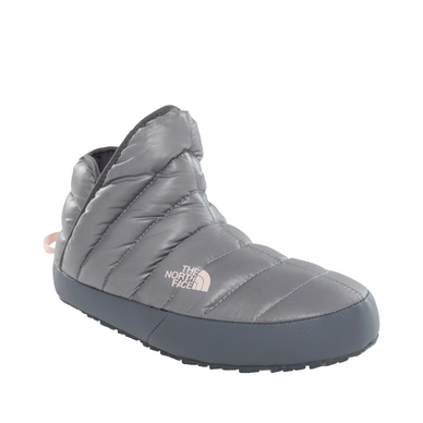 Pantoffel The North Face Women Thermoball Traction Bootie Shiny Frost Grey Iron Gate Grey
