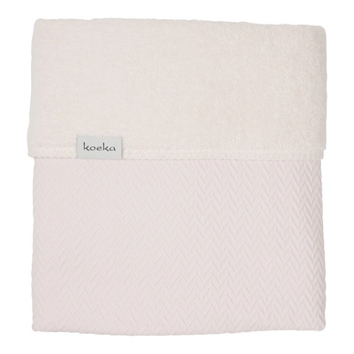 Babydeken Koeka Stockholm Old Baby Pink