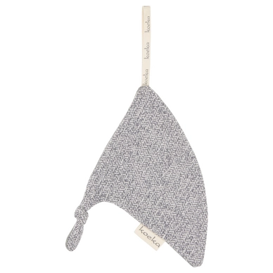 Speendoekje Koeka Triangle Vigo Sparkle Grey