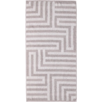Handdoek Cawö Graphic Grafik Grijs (set van 3)