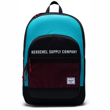 Rugzak Herschel Supply Co. Kaine Black Tile Blue Raspberry Sorbet