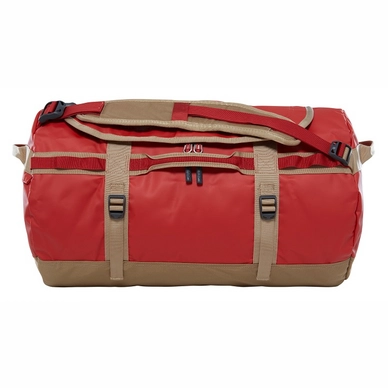 Reistas The North Face Base Camp Duffel S Bossa Nova Red Kelp Tan