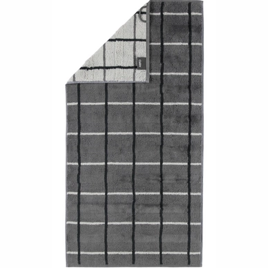 Serviette de Bain Cawö Noblesse Square Anthracite (80 x 200 cm)