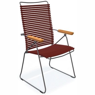 Tuinstoel Houe Click Position Chair Paprika