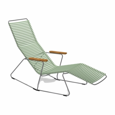 Loungestoel Houe Click Sunrocker Dusty green