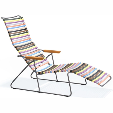 Ligbed Houe Click Sunlounger Multicolor 1