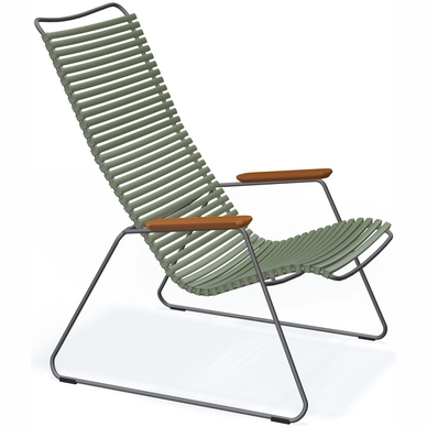 Vooroordeel kleding stof kennisgeving Loungestoel Houe Click Lounge Chair Olive Green | Exterior Lifestyle