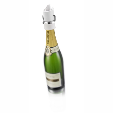 Champagne Saver Vacu Vin Wit