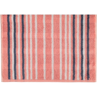 Handdoek Cawö Noblesse Lines Stripes Rouge (Set van 3)