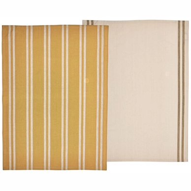 Theedoek Södahl Soft Gold (set van 2)