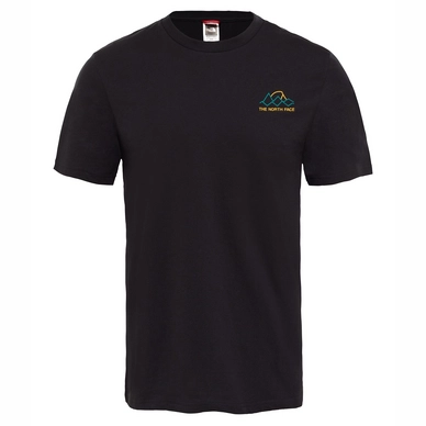 T-Shirt The North Face Men Ridge TNF Black High Rise Grey