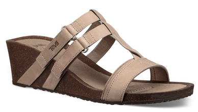 Teva Women Ysidro T Strap Wedge Taupe