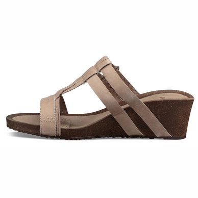 Teva Women Ysidro T Strap Wedge Taupe