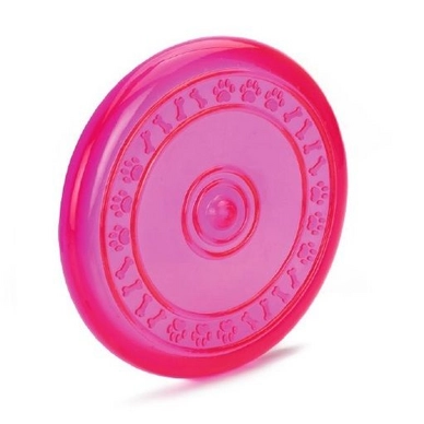Hondenspeeltje Beeztees Frisbee Roze TPR