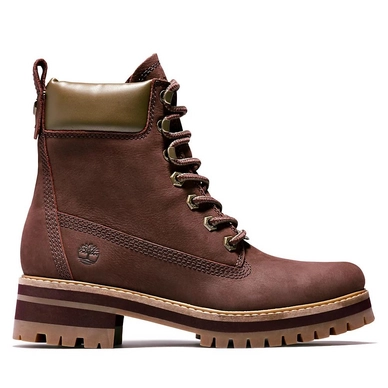 Timberland Courmayeur Valley Yellow Boot Dark Port Damen