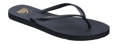 Slipper Reef Women Seaside Black Glitter