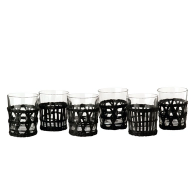 Tumbler POLSPOTTEN Reed Black (Set van 6)