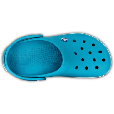 Klomp Crocs Crocband Turquoise/Oyster