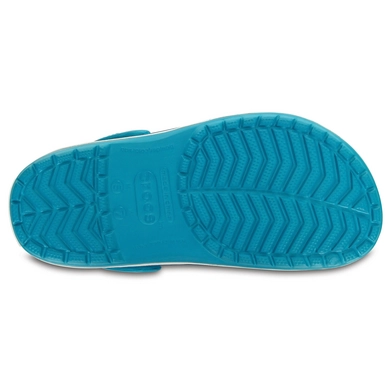 Klomp Crocs Crocband Turquoise/Oyster
