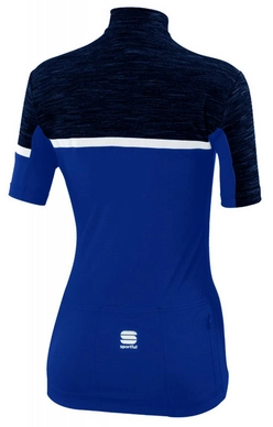 Fietsshirt Sportful Women Giara Jersey Blue Twilight White