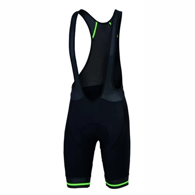 Fietsbroek Sportful Men Classic Race BibShort Black Green Fluo