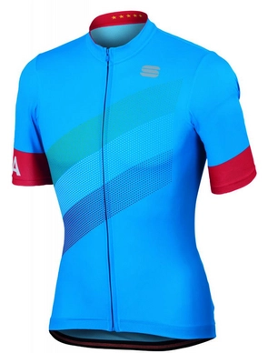 Fietsshirt Sportful Men Italia Jersey Electric Blue