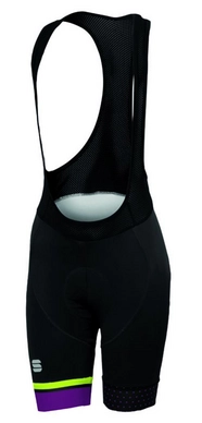 Fietsbroek Sportful Women Diva Bibshort Black Yellow