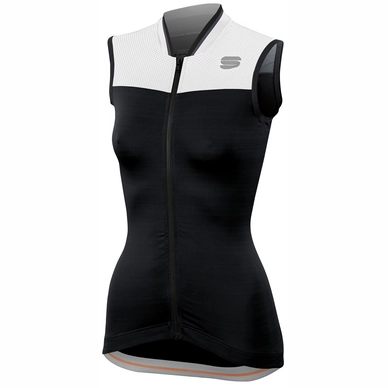 Fietsshirt Sportful Women Grace Sleeveless Black White