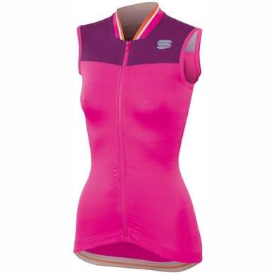 Fietsshirt Sportful Women Grace Sleeveless Bubble Victorian Purple