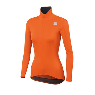 Fietsshirt Sportful Women Fiandre Light NoRain Top Orange SDR