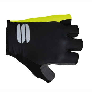 Fietshandschoen Sportful Men Bodyfit Pro Glove Black Yellow Fluo