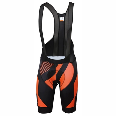 Fietsbroek Sportful Men Bodyfit Pro 2.0 LTD X Bibshort Black Orange Fire Red