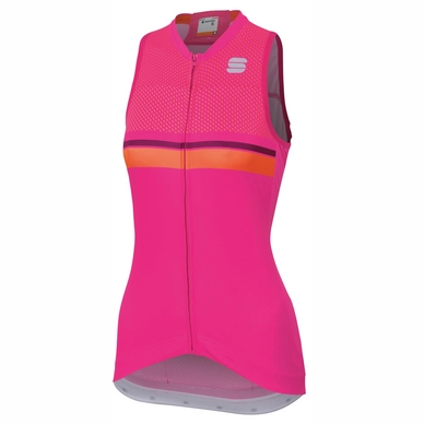 Fietsshirt Sportful Women Diva 2 Sleeveless Bubble Victorian Purple
