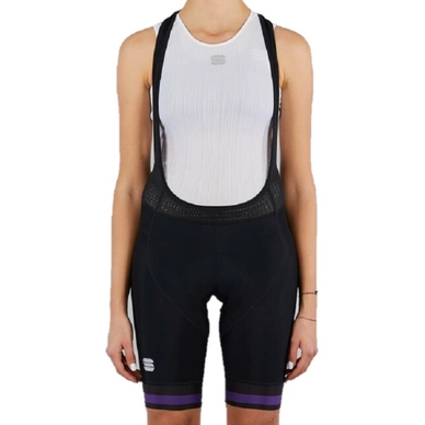 Fietsbroek Sportful Women Bf Classic Bibshort Black Violet