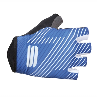 Fietshandschoen Sportful Men Bodyfit Team Faster Gloves Twilight Blue Dazzling Blue White