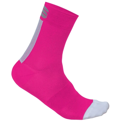 Fietssokken Sportful Women Bodyfit Pro 12 Bubble Gum White