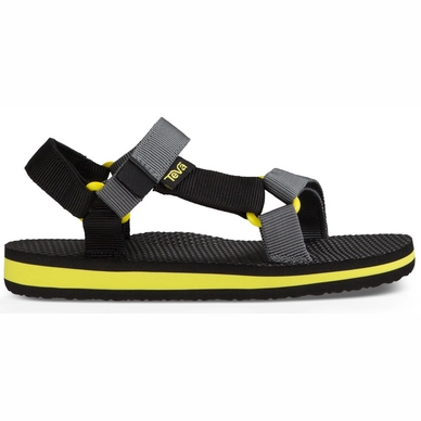 Teva Children Original Universal Black Grey Lime