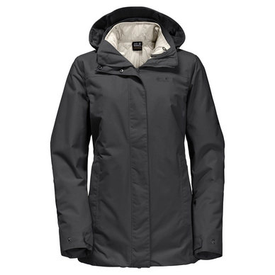 Winterjacke Jack Wolfskin Vernon Women Phantom Schwarz Damen