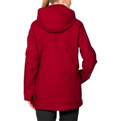 Jas Jack Wolfskin Mellow Range Flex Jkt W Indian Red