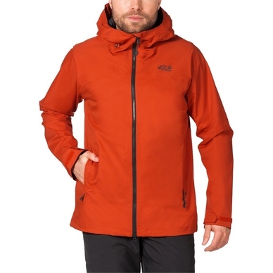 Jacke Jack Wolfskin Ridge Jkt M Chili Herren