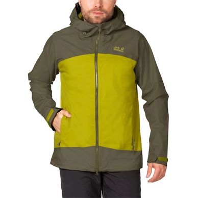 Jacke Jack Wolfskin Ridge Jkt M Burnt Olive Herren