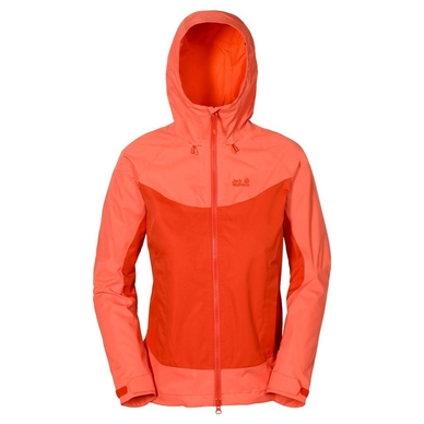 Jas Jack Wolfskin Ridge Jkt W Dark Coral