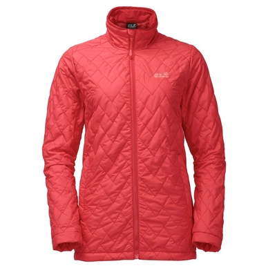 Ski Jas Jack Wolfskin Viking Sky Women Hibiscus Red